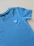 Camiseta infantil meia malha azul Charpey 18158 - comprar online