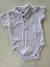 Body bebê polo piquet branco Charpey 18028