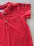 Body bebê bata meia malha vermelho Charpey 18029 - comprar online