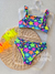 Biquini infantil faixinha Maria star jeans Siri Kids 39042
