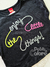 Blusa infantil cropped enjoy preta Kyly 242 - comprar online