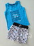Conjunto infantil regata azul Charpey 18145
