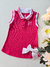 Vestido infantil piquet gola polo rosa Charpey 17168