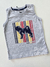 Regata infantil meia malha mescla Charpey 18095