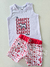Conjunto infantil regata branco Charpey 18145