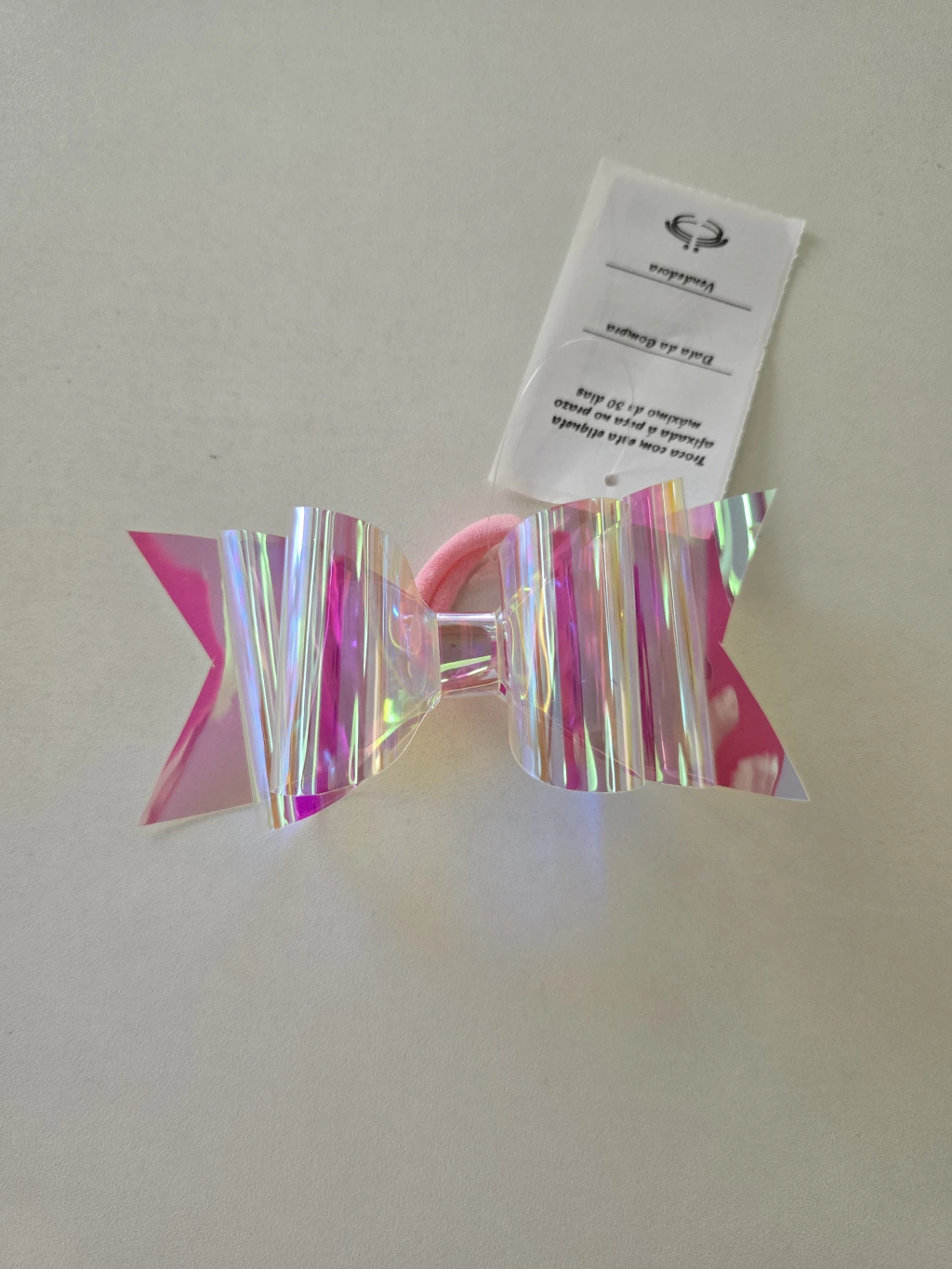 Laço infantil Liz holográfico futa-cor Siri Kids 39754