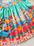 Vestido infantil reino encantado esmeralda Alphabeto 60485 na internet