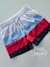Bermuda infantil em tecnospan listras vermelho Charpey 18120
