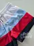Bermuda infantil em tecnospan listras vermelho Charpey 18120 na internet