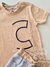 Conjunto infantil camiseta suedine art e bermuda moletom canelado Charpey 18087 na internet