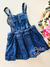 Salopete infantil jeans cristais Animê 5830 - loja online