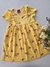 Vestido infantil floral amarelo Kyly 194