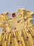 Vestido infantil floral amarelo Kyly 194 - comprar online