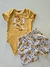 Conjunto bebê tigrinho amarelo queimado Kyly 433