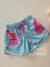 Short infantil oncinha azul Alphabeto 60634