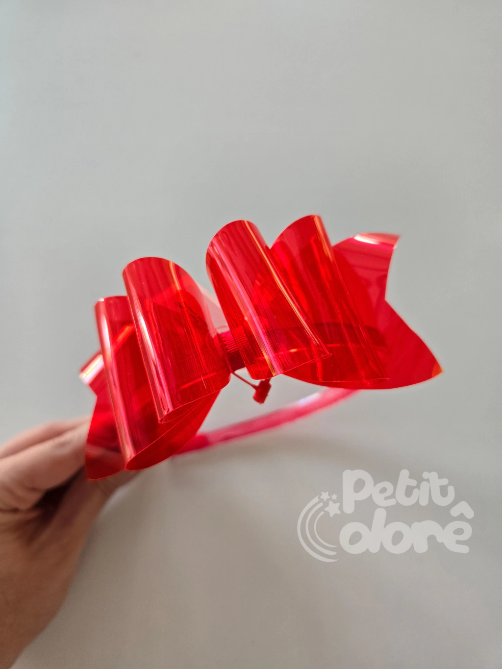 Arquinho infantil liz fluor vemelho Siri Kids 39718