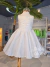 Vestido infantil festa flower branco Petit Cherie 268