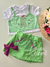 Conjunto infantil Colorsaura verde Alphabeto 60782