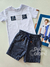 Conjunto infantil branco e marinho Divertto 17776