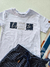 Conjunto infantil branco e marinho Divertto 17776 - comprar online