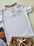 Conjunto infantil branco e marrom Divertto 17788 - comprar online