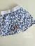 Bermuda infantil tecnospan branco a azul Charpey 18121 - comprar online
