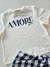Conjunto infantil Amore xadrez Animê 4414 - loja online