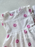 Vestido bebê branco floral Cinti 10279 - comprar online