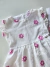Vestido bebê branco floral Cinti 10279 - comprar online