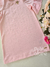 Vestido infantil rosa strass Animê 5794 - loja online