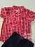 Conjunto bebê bata vermelho Charpey 18066 - comprar online