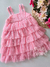 Vestido infantil festa Candy rosa Petit Cherie 176
