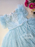 Vestido infantil tules azul Petit Cherie 174 - Petit Colorê | Moda Infantil, roupa de Menina, Menino e Bebê 