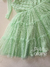 Imagem do Vestido infantil festa flower verde Petit Cherie 244