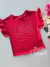 Blusa infantil love vermelha Kyly 552