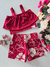 Conjunto infantil vermelho rubi Kyly 566