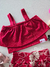 Conjunto infantil vermelho rubi Kyly 566 - comprar online