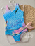 Maiô infantil Ariel Disney Animê 0412