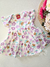 Vestido body bebê floral Kyly 627