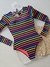 Maiô body teen Fernanda Stripes Siri Kids 39374