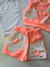 Conjunto infantil 3 peças laranja neon Cinti 12237 - Petit Colorê | Moda Infantil, roupa de Menina, Menino e Bebê 