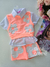 Conjunto infantil 3 peças laranja neon Cinti 12237