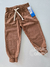 Calça infantil jogger algodão caramelo Mania Kids 3287 - comprar online