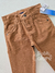 Calça infantil sarja caramelo Mania Kids 3289 na internet
