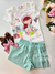 Conjunto infantil inverno flower garden Mon Sucré 056 - comprar online