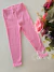 Legging infantil canelada rosa iogurte Cinti 12444 - comprar online