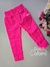 Calça infantil mom cotelê rosa neon Cinti 12310 - comprar online