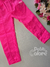 Calça infantil mom cotelê rosa neon Cinti 12310 - loja online