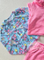 Conjunto infantil rosa bichinhos 3 peças Cinti 12423 - loja online