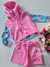 Conjunto infantil rosa bichinhos 3 peças Cinti 12423 - comprar online